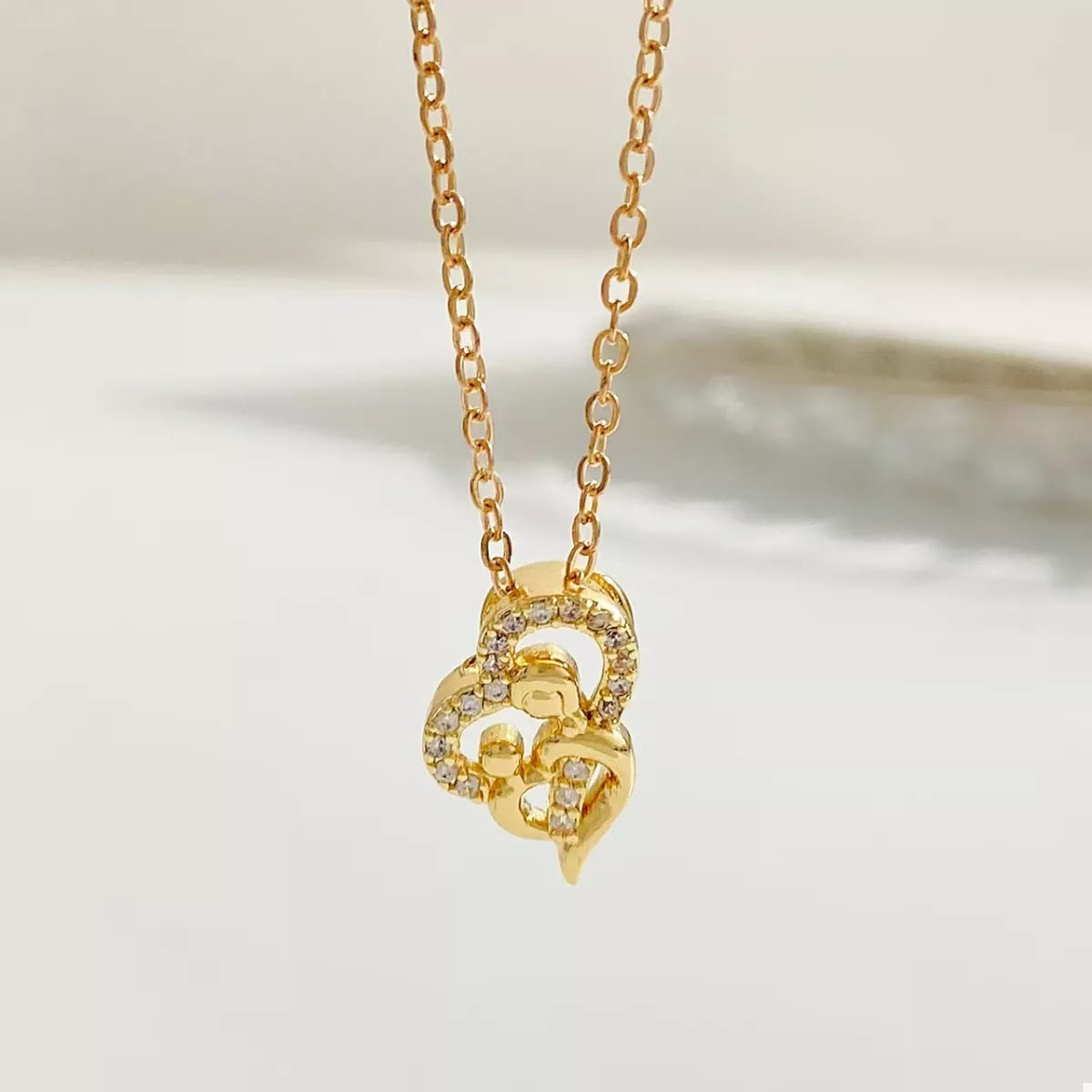 18K Gold-Plated Pendant Necklace