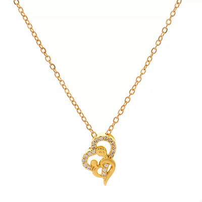 18K Gold-Plated Pendant Necklace