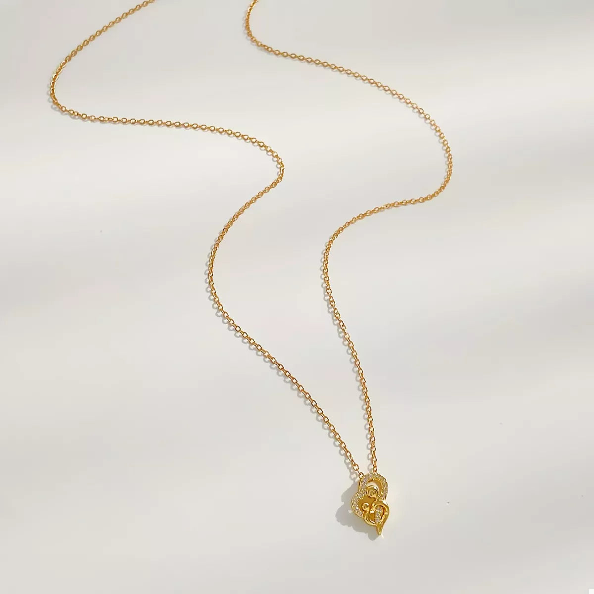 18K Gold-Plated Pendant Necklacen
