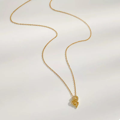 18K Gold-Plated Pendant Necklacen